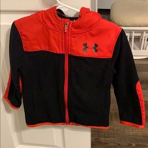 Under Armour zip up hoodie 2t